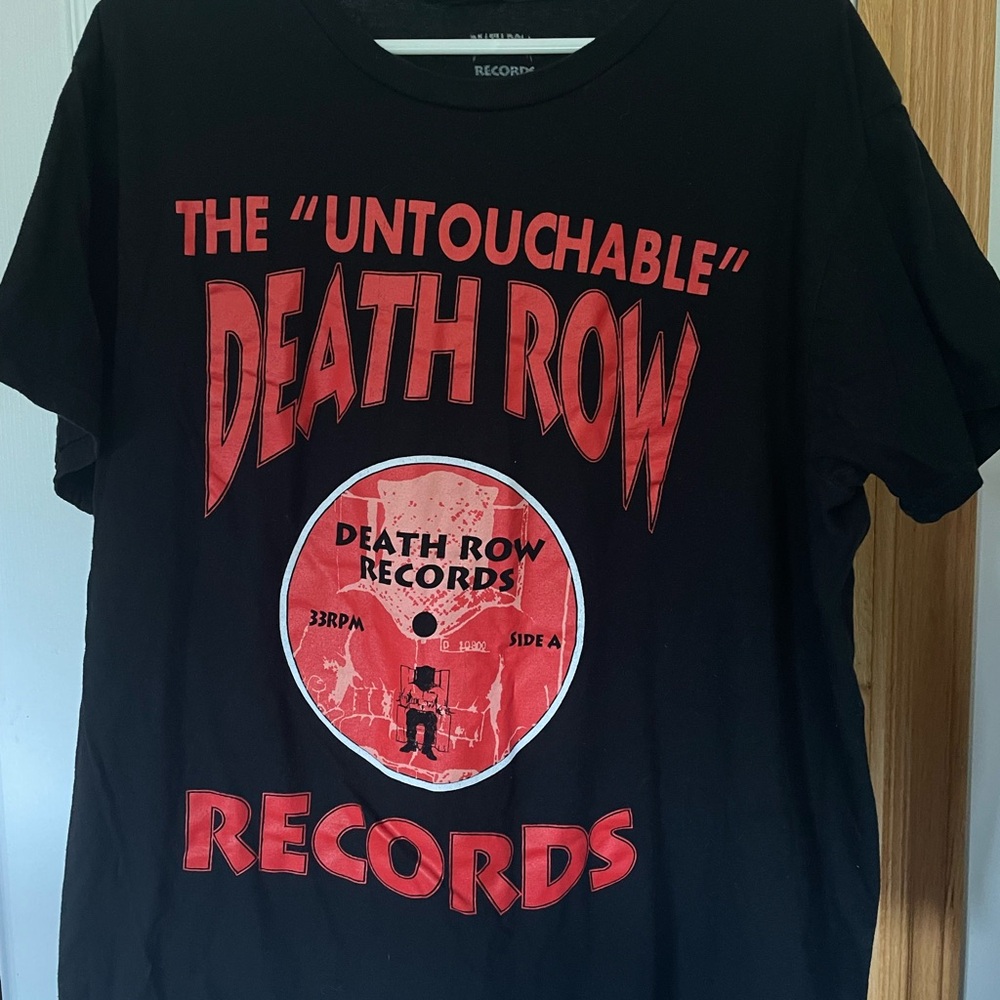 Death Row Records Black T-Shirt